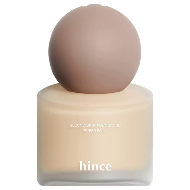 hince Second Skin Foundation 40ml รองพื้น ปกปิดได้ดีเรียบเนียน