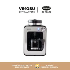 BUONO เครื่องชงกาแฟดริปมีเครื่องบดกาแฟ รุ่น BUO-326861