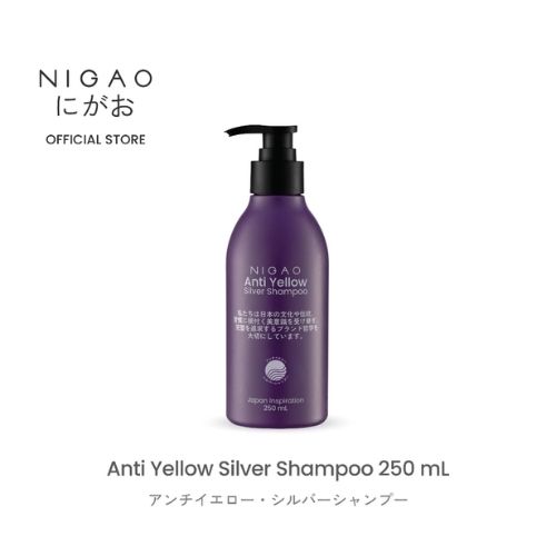 NIGAO Silver Shampoo Anti Yellow แชมพูม่วง สำหรับผมกัดสีโทนเทา