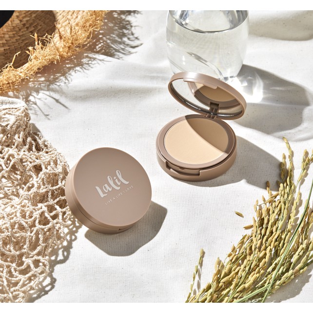 Lalil Talc-free Translucent Pressed Powder 10 กรัม แป้งพัฟโปร่งแสง