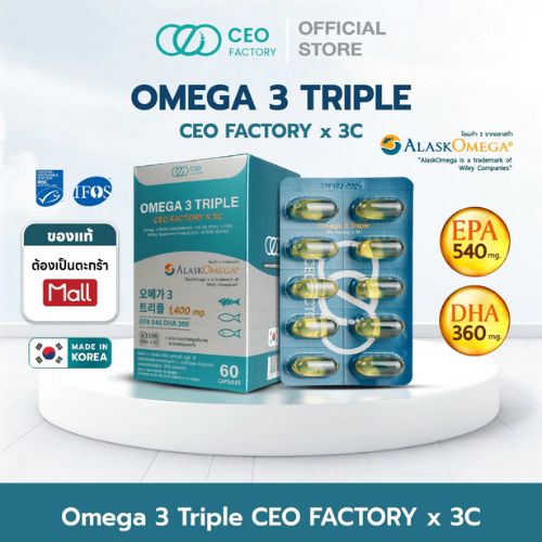 CEO Factory Omega 3 Triple EPA 540 mg DHA 360 mg