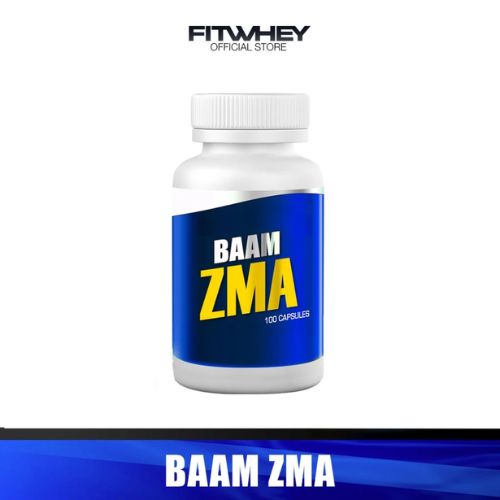 BAAM ZMA ZINC 30MG. MAGNESIUM 450 MG. B6 6 MG.