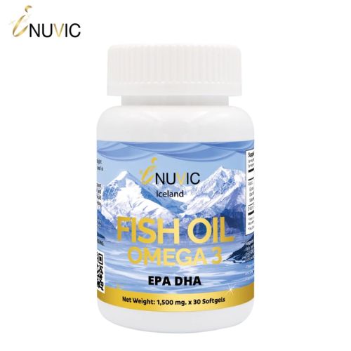 Inuvic Fish Oil Omega 3 โอเมก้า 3 น้ำมันปลา