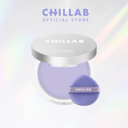 CHILLAB Lavender Matte Powder แป้งอัดแข็งช่วยเมคอัพติดทน