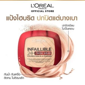L’Oréal Paris Infaillible 24H Fresh Wear Foundation In A Powder 9g แป้งพัฟ