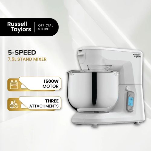 Russell Taylors เครื่องผสมอาหาร เครื่องผสมแป้ง นวดแป้ง 7.5 ลิตร