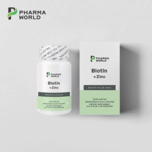 Pharma World ไบโอติน พลัส ซิงค์