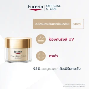 Eucerin HYALURON-FILLER + ELASTICITY THIAMIDOL DAY CREAM ไฮยาลูรอน
