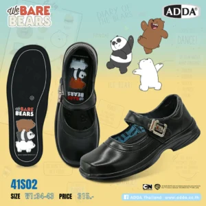 ADDA รองเท้านักเรียนหญิง ลาย WE Bare Bears รุ่น 41S02W1