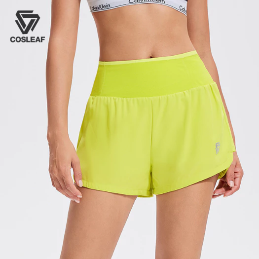 Cosleaf Sport Shorts กางเกงวิ่งผู้หญิง มีกระเป๋า