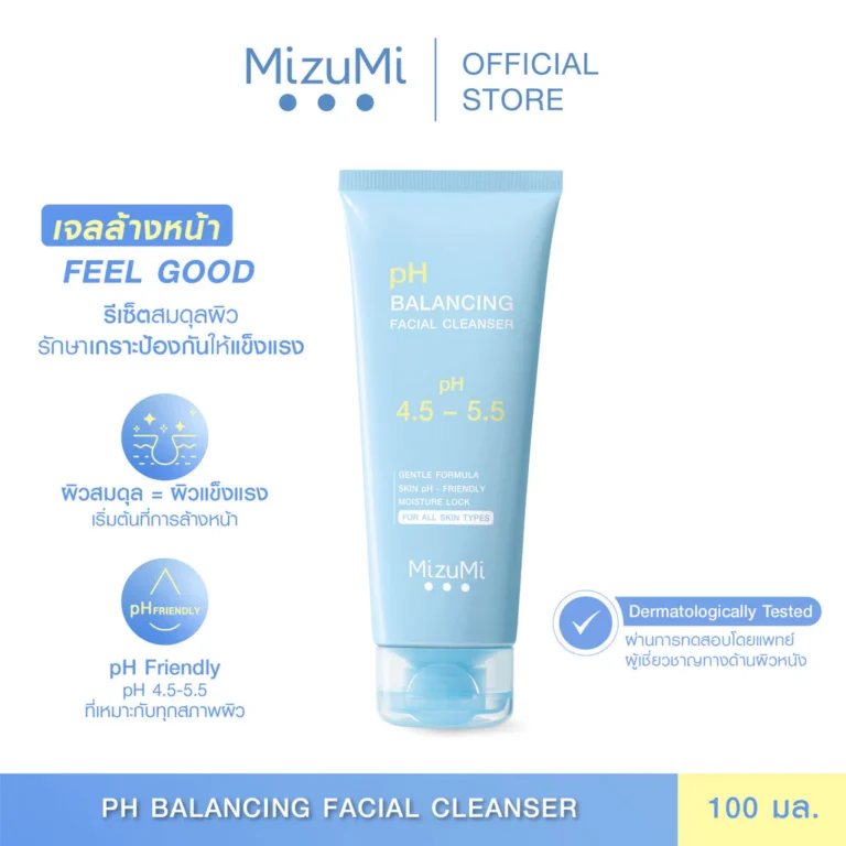 MizuMi pH Balancing Facial Cleanser เจลโฟมล้างหน้า