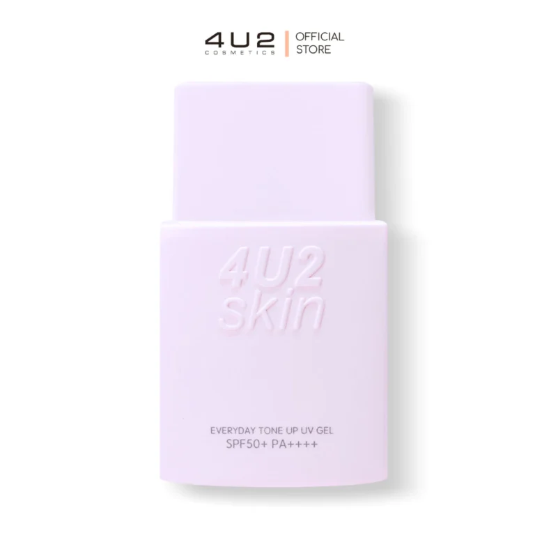 4U2 EVERYDAY TONE UP UV GEL SPF50+ PA++++ ครีมกันแดด โทนอัพ ปรับผิวกระจ่างใส