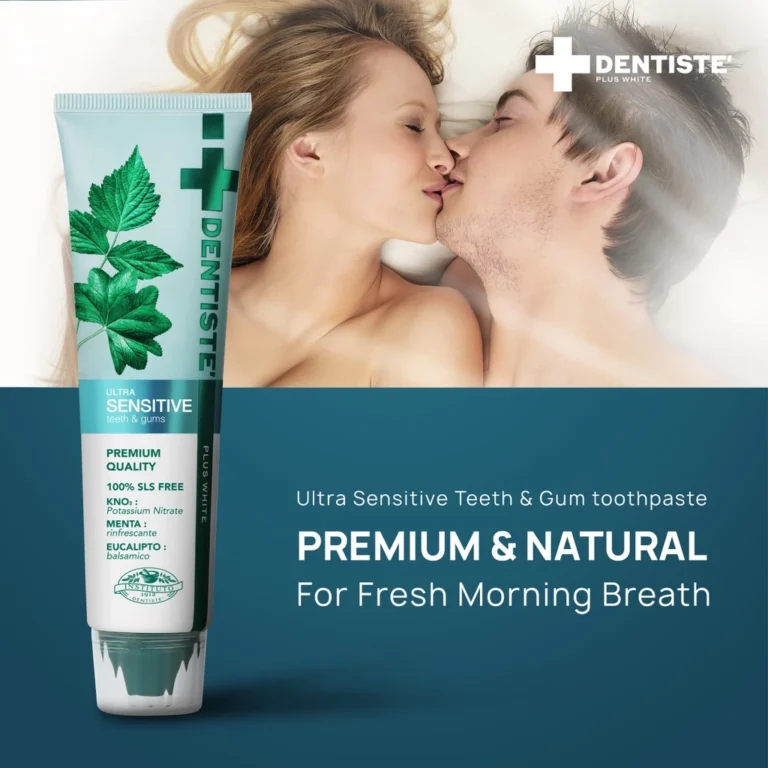Dentiste’ Ultra Sensitive ยาสีฟันลดเสียวฟัน อ่อนโยน ฟลูออไรด์