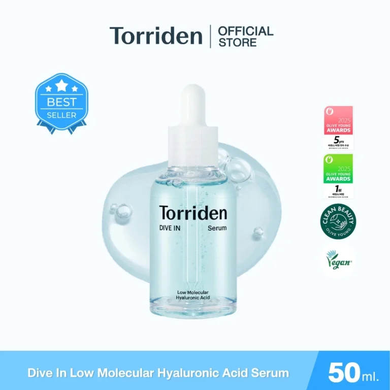 Torriden Dive In Hyaluronic Acid Serum (50ml) – ทอร์ริเดน เซรั่มไฮยาลูโรนิก