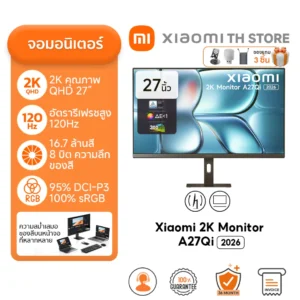 Xiaomi 2K Monitor A27Qi 2026 จอคอมพิวเตอร์ IPS ขนาด 27 นิ้ว