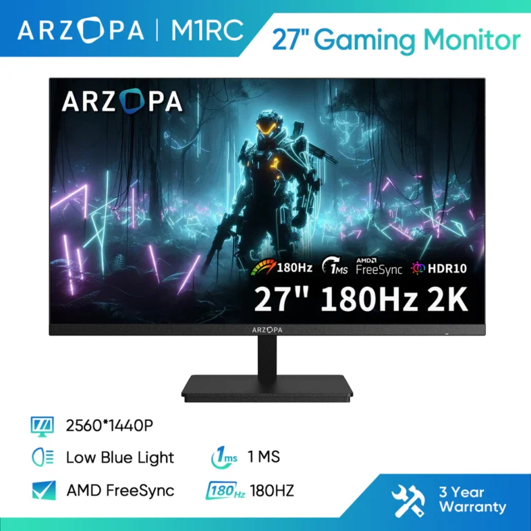 Arzopa 27นิ้ว 180HZ Gaming Monitor จอคอมพิวเตอร์