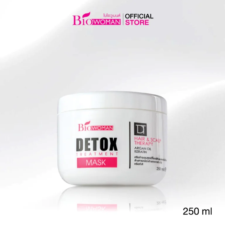 Biowoman ไบโอวูเมนส์ ดีท๊อกซ์ ทรีทเม้นท์ มาส์ค